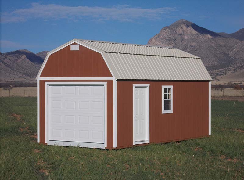 lofted garage